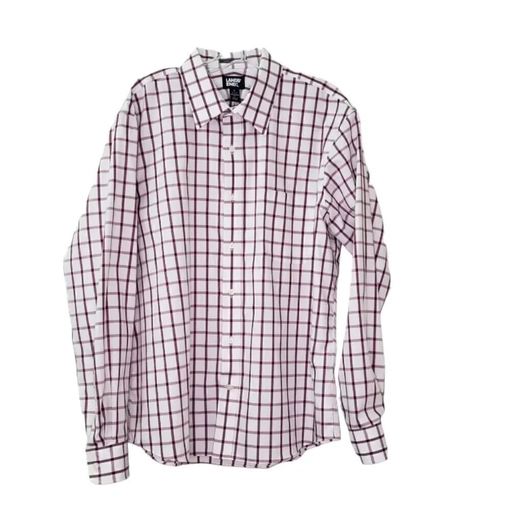 Lands End Button-up Top
